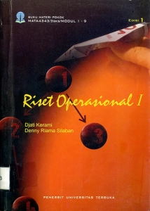 MATA4343 – Riset Operasional I