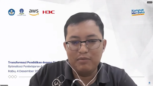 Peserta webinar yang antusias